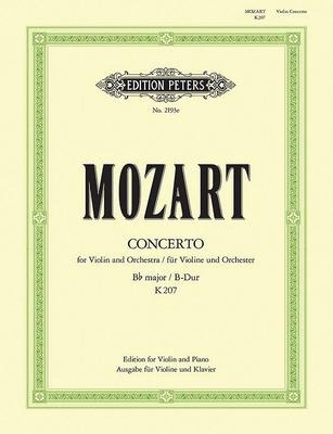 Concerto No. 1 in B Flat K207 (Edition for Violin and Piano) - Wolfgang Amadeus Mozart, Henri Marteau, Hans Sitt
