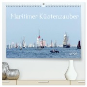 Cover-Bild zum Titel 'Maritimer Küstenzauber (hochwertiger Premium Wandkalender 2026 DIN A2 quer), Kunstdruck in Hochglanz' von 'Anne Seltmann'
