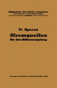 Cover-Bild zum Titel 'Stromquellen für den Röhrenempfang' von 'Eugen Nesper, Wilhelm Spreen'