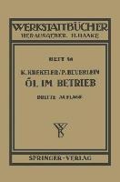 Öl im Betrieb - K. Krekeler, P. Beuerlein