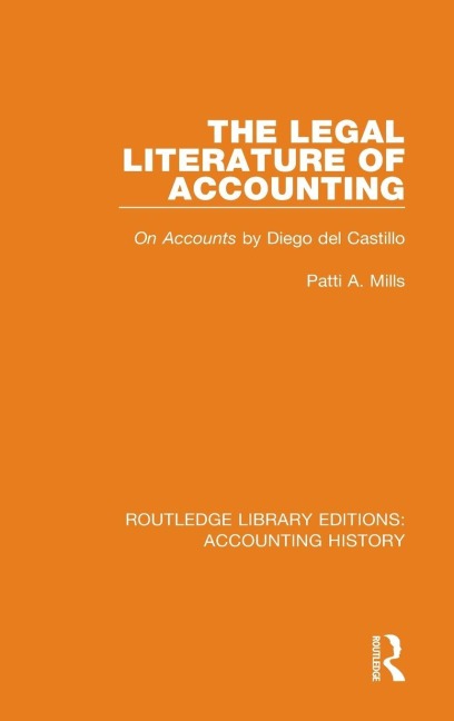 The Legal Literature of Accounting - Patti A. Mills