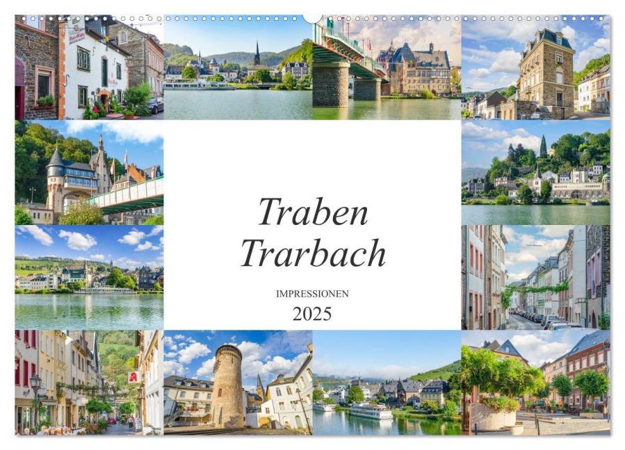 Traben Trarbach Impressionen (Wandkalender 2025 DIN A2 quer), CALVENDO Monatskalender - Dirk Meutzner
