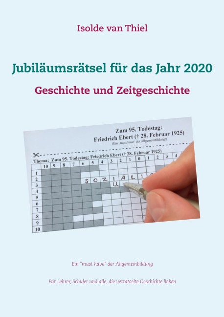 Jubiläumsrätsel für das Jahr 2020 - Isolde Van Thiel