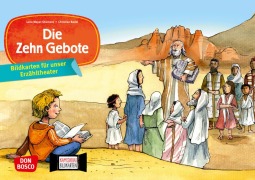 Cover-Bild zum Titel 'Bildkarten für unser Erzähltheater: Die Zehn Gebote' von 'Lene Mayer-Skumanz'