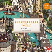 Cover-Bild zum Titel 'Shakespeares Welt. Puzzle 1000 Teile' von 'Adam Simpson'