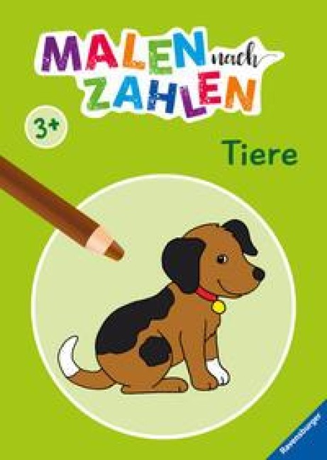 Malen nach Zahlen ab 3: Tiere - 