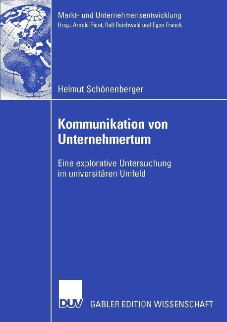 Kommunikation von Unternehmertum - Helmut Schönenberger