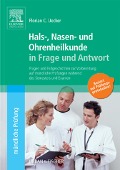 Cover-Bild zum Titel 'Hals-Nasen-Ohren-Heilkunde in Frage und Antwort' von 'Florian C. Uecker'