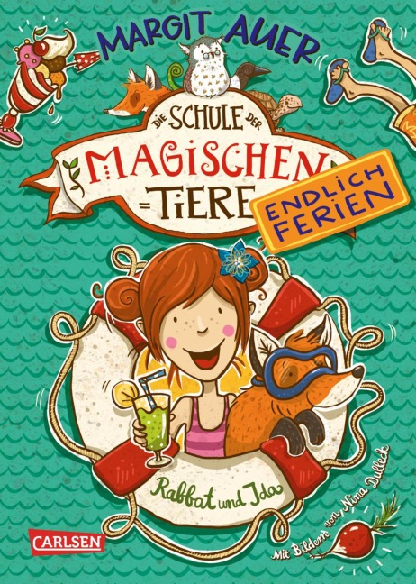 Die Schule der magischen Tiere - Endlich Ferien 1: Rabbat und Ida - Margit Auer