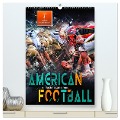 American Football - einfach faszinierend (hochwertiger Premium Wandkalender 2024 DIN A2 hoch), Kunstdruck in Hochglanz - Peter Roder