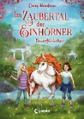 Cover-Bild zum Titel 'Im Zaubertal der Einhörner (Band 1) - Feuerfünkchen' von 'Daisy Meadows'