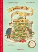Cover-Bild zum Titel 'Weihnachten bei Familie Schnurr' von 'Lucy Brownridge'