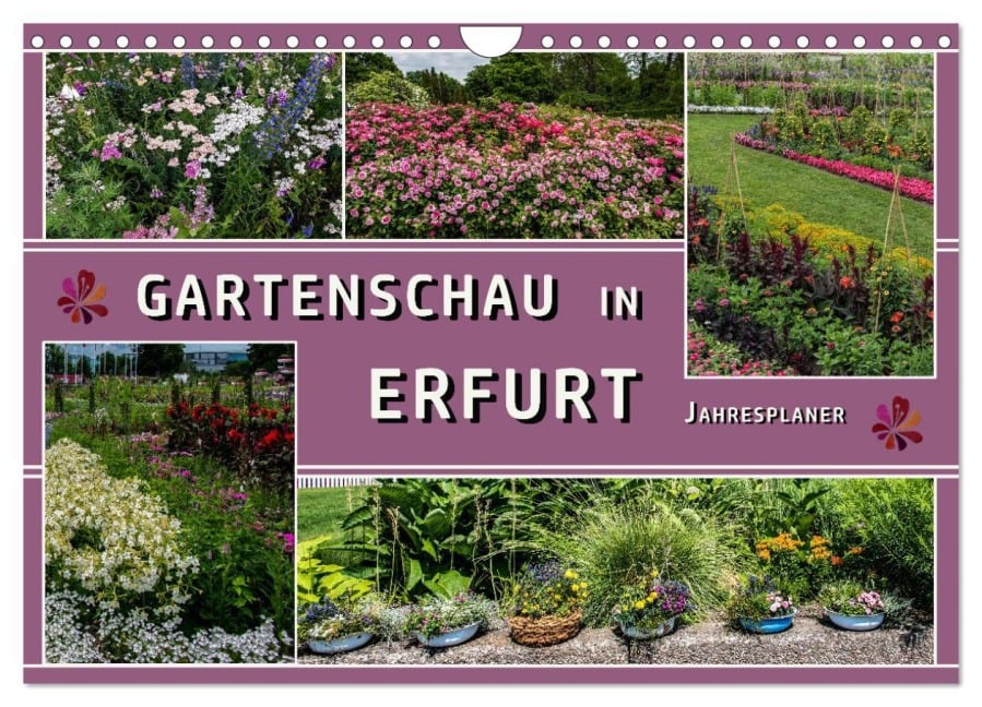 Gartenschau in Erfurt (Wandkalender 2025 DIN A4 quer), CALVENDO Monatskalender - Elke Hermann Koch