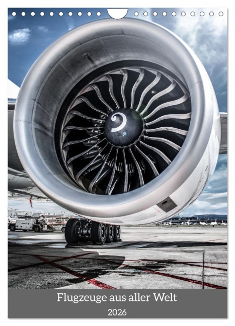 Flugzeuge aus aller Welt (Wandkalender 2026 DIN A4 hoch), CALVENDO Monatskalender - Paul Schmid