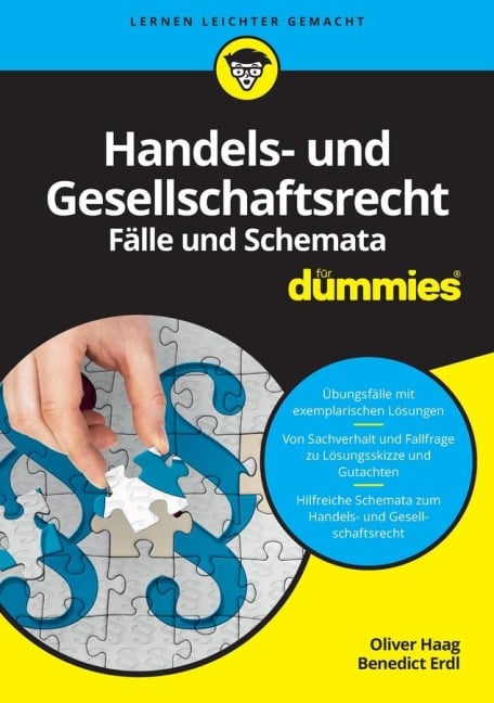 Handels- und Gesellschaftsrecht Fälle und Schemata für Dummies - Oliver Haag, Benedict Erdl