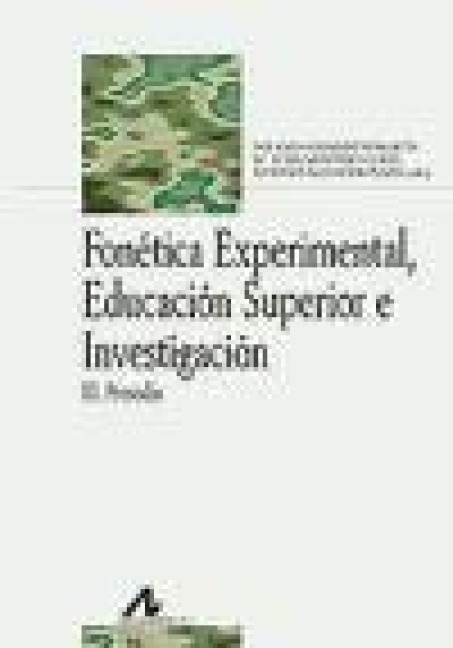 Fonética experimental, educación superior e investigación - Yolanda Congosto Martín