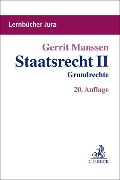 Staatsrecht II - Gerrit Manssen