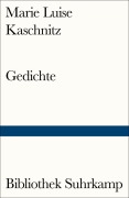 Cover-Bild zum Titel 'Gedichte' von 'Marie Luise Kaschnitz'