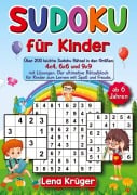 Cover-Bild zum Titel 'Sudoku für Kinder ab 6 Jahren' von 'Lena Krüger'
