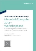 Cover-Bild zum Titel 'Mensch & Computer 2012 - Workshopband' von ''