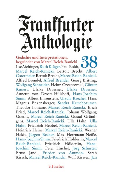 Frankfurter Anthologie 38 - 