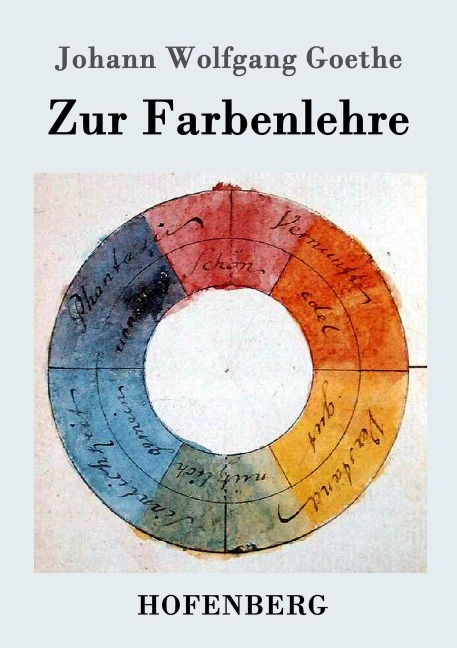 Zur Farbenlehre - Johann Wolfgang Goethe