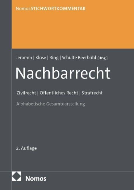 StichwortKommentar Nachbarrecht - 
