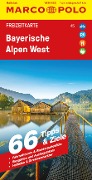 Cover-Bild zum Titel 'MARCO POLO Freizeitkarte 45 Bayerische Alpen West 1:100.000' von ''