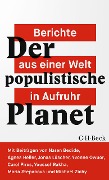 Cover-Bild zum Titel 'Der populistische Planet' von 'Jonas Lüscher, Michael Zichy'