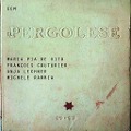 Cover-Bild zum Titel 'Il Pergolese' von 'De Vito/Couturier/Lechner/Rabbia'