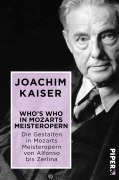 Cover-Bild zum Titel 'Who¿s who in Mozarts Meisteropern' von 'Joachim Kaiser'