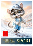 Cover-Bild zum Titel 'Sport, Gold für die gute Laune (Wandkalender 2026 DIN A2 hoch), CALVENDO Monatskalender' von 'Roder Roder'