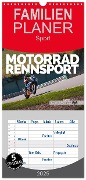 Familienplaner 2025 - Motorrad Rennsport mit 5 Spalten (Wandkalender, 21 x 45 cm) CALVENDO - Photography Pm