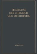Cover-Bild zum Titel 'Ergebnisse der Chirurgie und Orthopädie' von ''