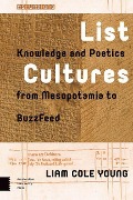 Cover-Bild zum Titel 'List Cultures' von 'Liam Young'