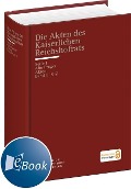 Cover-Bild zum Titel 'Die Akten des Kaiserlichen Reichshofrats (RHR)' von ''