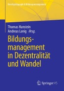 Cover-Bild zum Titel 'Bildungsmanagement in Dezentralität und Wandel' von ''
