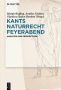 Cover-Bild zum Titel 'Kants Naturrecht Feyerabend' von ''