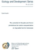 The potential of oil palm and forest plantations for carbon sequestration on degraded land in Indonesia - 