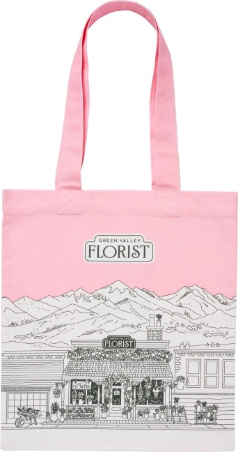 Main Street Tote Bag 'Green Valley Florist' - 
