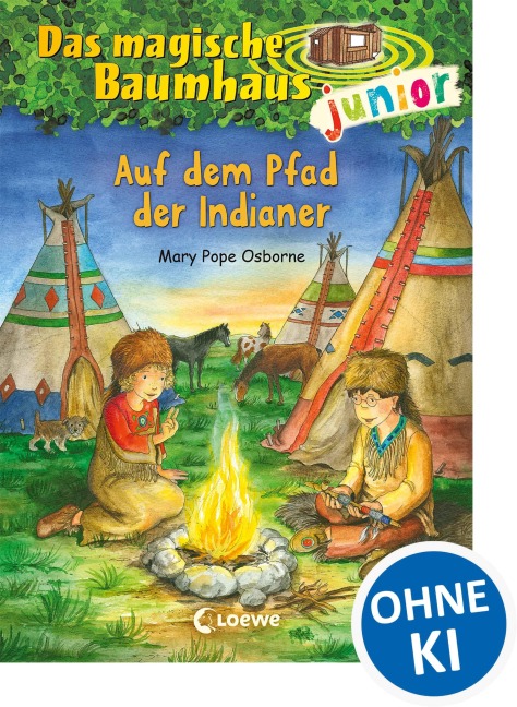 Das magische Baumhaus junior 16 - Auf dem Pfad der Indianer - Mary Pope Osborne