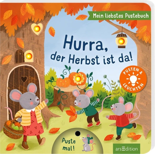 Mein liebstes Pustebuch - Hurra, der Herbst ist da! - Maria Höck