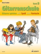 Cover-Bild zum Titel 'Gitarrenschule Band 2' von 'Dieter Kreidler'