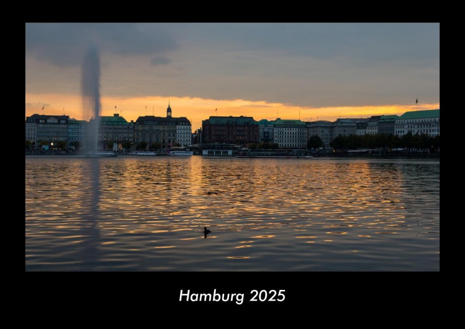 Hamburg 2025 Fotokalender DIN A3 - Tobias Becker