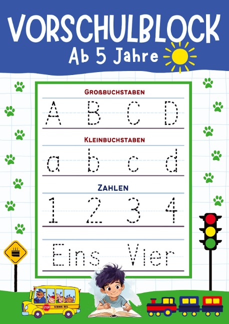 Vorschulblock ab 5 jahre - Kindery Verlag