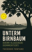 Cover-Bild zum Titel 'Unterm Birnbaum (Krimi-Klassiker) (Kommentiert)' von 'Theodor Fontane'