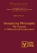 Cover-Bild zum Titel 'Interpreting Philosophy' von 'Nicholas Rescher'
