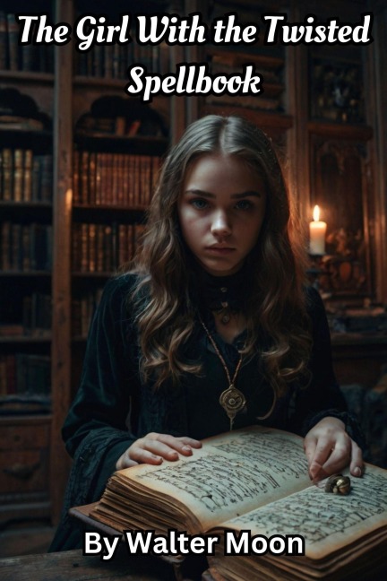The Girl With The Twisted Spellbook - Walter Moon