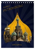 St. Peterburg und Umgebung (Tischkalender 2025 DIN A5 hoch), CALVENDO Monatskalender - Hermann Koch