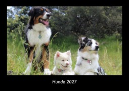 Cover-Bild zum Titel 'Hunde 2027 Fotokalender DIN A3' von 'Tobias Becker'